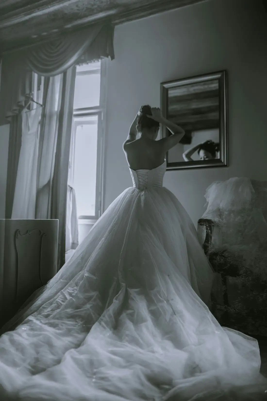 Wedding Dress Taking In & Letting Out